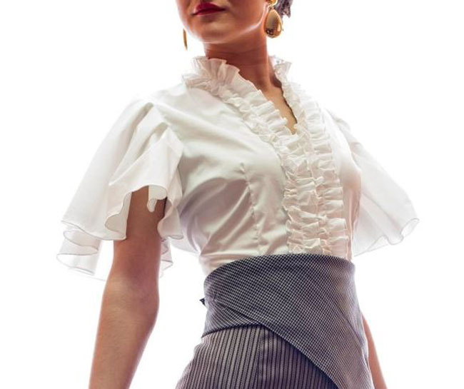 Blusas Blancas de Flamenca Online